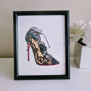 Louboutin closet Art 💗